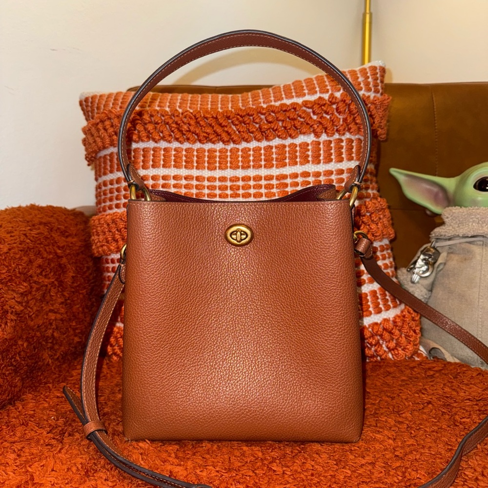 Coach Brown Charlie Bucket Bag 21